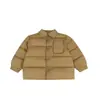 Chaqueta de Algodón Ligera para Niños Chaqueta Acolchada Cálida Ligera y Elegante para Niños Pequeños y Niños Abrigo de Algodón Engrosado