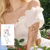 Calcomanías de Tatuaje de Mariposa Retro de Nuevo Punto Superventas Calcomanías de Tatuaje Impermeables Pequeñas Frescas de Alta Gama Ins