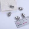 Personalizado DIY Hecho a Mano Exportación Acero Titanio Perforado Letras Sólidas Corazón Pulido Eléctrico Accesorios de Joyería