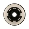 Ventas Directas de Fábrica Ruedas Giratorias de PU Flasheantes Transfronterizas para Cochecitos de Bebé, 100*24mm Silenciosas y Resistentes al Desgaste