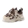 Zapatos deportivos de malla transpirable para niños, nueva colección otoño 2026, zapatillas ligeras para correr para niñas, zapatos tipo papá antideslizantes para niños mayores