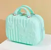 ¡Guau! Bolso Bandolera Conejito Maleta para Maquillaje de 14 pulgadas Maleta de Dama de Honor Caja de Contraseña de Almacenamiento de Dibujos Animados Maleta Souvenir