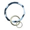 Chaveiro de Pulseira de Silicone Camuflagem de Diamante Pulseira Grande Chave do Carro Anti-perda Handring
