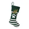 Amazon Explosiones Calcetines Tejidos de Navidad Calcetines de Gato Perro Copo de Nieve Navideños Bolsa de Regalo Navideña Decoraciones Navideñas