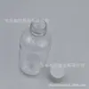 Botella Plástica Redonda para Mascotas 80ml Botella de Viaje Botella Recta Producción Personalizada Venta Directa de Fábrica