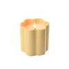 Portavelas de Cerámica con Forma de Flor Estilo Ins Regalo de Halloween Navidad Recipiente para Velas de Aromaterapia de 250 ml Adorno