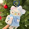 Nuevo Llavero de Peluche Original de Hello Kitty, Exquisito Atuendo de Muñeca, Regalo Perfecto para Muñecas, Accesorio para Bolsos
