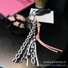 Ins Nueva Muñeca de Peluche Bolso Colgante Serie Miu Decoración de Bolso Muñeco de Dibujos Animados Gato Conejo Llavero Colgante
