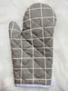 Novas luvas de forno de micro-ondas resistentes ao calor em lona, desenho animado, isolamento térmico, cozinha, luvas grossas anti-queimadura para forno, atacado