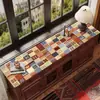 Tapete para aparador estilo americano, novo modelo 2025, toalha de mesa de luxo leve de alta qualidade, pode ser cortado no tamanho, tapete de proteção para superfície de sapateira e rack de TV