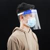 Atacado de Fábrica Máscara Protetora para Animais de Estimação Visor de Isolamento Transparente Máscara Antiembaçante e Antigotas de Dupla Face Pode Ser Personalizada