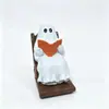 Decorações de Halloween Transfronteiriças: Adereços de Abóbora, Fantasma e Caveira, Decorações de Mesa de Fantasma, Enfeites de Resina