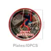 Amazon Homem-Aranha Novo Dia Tema Festa Suprimentos Utensílios de Mesa Conjunto Aniversário Infantil Pratos de Papel Toalha Bandeira