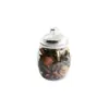 Garrafa Plástica de 1200ml Pote Selado para Alimentos Garrafa PET Pote para Embalagem de Chá Aromatizado Biscoito Garrafa Transparente de Boca Larga Pote Pequeno