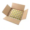 Amazon Garrafa de Vidro Hexagonal para Mel Garrafa Selada para Geleia 25ml Garrafa para Molho de Pimenta Conjunto de Mini Garrafas Dispensadoras de Mel para Casamento