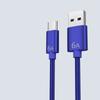 Cabo de dados Typec cabo de carregamento rápido 100W cabo trançado espessado Android 6A cabo carregador de celular alongado alongado