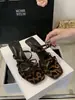 Zapatos de Verano Abiertos con Tacón de Aguja, Puntas Cuadradas, Tiras Cruzadas, Pantuflas Versátiles para Mujer, 2025