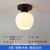 Nueva Luz de Pasillo de Inducción China Luz de Pasillo de Madera Maciza Luz de Techo para Escaleras de Protección Ocular de Espectro Completo Lámpara de Entrada y Balcón