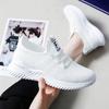 Tênis Esportivos Casuais, Processamento Personalizado, Sapatos com Solado Trbottomy da Moda, Sapatos Femininos de Malha Respirável com Solado Macio para Mães, Tênis de Corrida para Exportação Transfronteiriça