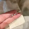 Pendientes de Cristal Paraíba de Nuevo Estilo, Frescos y Elegantes, con un Toque de Lujo, Diseño Versátil en Forma de Corazón, Moda de Lujo Ligero, Suaves Accesorios para Orejas