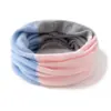 Nuevo Calientacuellos de Punto de Cachemira Otoño e Invierno Tres Colores Moderno Versátil para Viajar Suave y Ceroso Protector de Cuello Cálido Universal