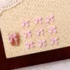 Accesorios de Arte para Uñas Mini Lazo al por Mayor 100 Piezas Versátil Lazo de Cinta 3D Resina Decoraciones para Uñas DIY