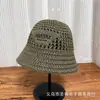 Chapéu de Pescador Vazado Personalizado de Luxo Leve com 26 Tiras para Mulheres, Nova Moda Primavera e Verão Versátil Chapéu Bucket de Alta Qualidade Tendência