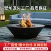 Mesa de chimenea de gas y alcohol con fuego real para paisajismo, estufa de hoguera para decoración de casa de huéspedes, fogata para jardín y patio, fuego simulado