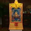 Buda Sakyamuni Buda Buda Buda Buda de la Medicina Buda de Cuatro Brazos Guanyin Dios Amarillo de la Riqueza Madre Verde Thangka Pintura Colgante 120cm