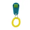 Anillo Entrenador Clicker para Mascotas Dispositivo Interactivo de Sonido para Entrenar Perros y Gatos, Modelo de Anillo de Entrenamiento Universal para la Punta del Dedo