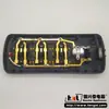 Hengxingtai 108 negro panel de parcheo de seis posiciones de 21 orificios diamante negro de alta potencia con luz indicadora enchufe de cobre doble
