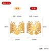 Material de hierro-aluminio trenza sucia extensión de cabello anillo de extensión de cabello tubo recto accesorios para extensiones de cabello fabricantes suministro directo embalaje en caja