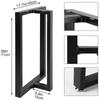 Pata de mesa de hierro forjado creativa, soporte de pata de mesa, pata de mesa de moda, soporte de escritorio, mesa de comedor, mesa de comedor, restaurante, pata de mueble