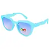 Novos Óculos de Sol Lindo para Bebê Óculos de Sol Retrô para Crianças Óculos de Sol Anti-UV Estilo K 8230A 2