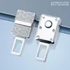 Extensor de Cinto de Segurança para Carro Novo Liga de Zinco Galvanizado Fivela com Logo VIP Anti-Quebra Conector de Travamento