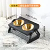 Comedero para Mascotas, Comedero para Gatos con Superficie Inclinada para Proteger la Columna Cervical, Comedero para Perros, Comedero Múltiple, Base Elevada para Prevenir Volcamientos, Comedero para Gatos, Comedero para Perros con Superficie Inclinada para Proteger la Columna Cervical