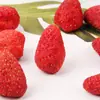 Envío Gratis Venta al por Mayor Fresas Liofilizadas Snacks de Oficina Crujientes de Fresa Granel 500g Fresas Enteras Liofilizadas