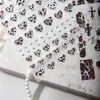 Cyansea Popular Transfronteriza Chica Caliente Y2K Europeo y Americano Estampado de Leopardo Corazón Cruz Estrella Pegatina Decorativa DIY Funda de Teléfono Móvil