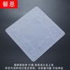 Posavasos Cuadrado Tapete Aislamiento Térmico Color Sólido Xiangyun Antideslizante Tapete de Comedor Impermeable Tapete Cilíndrico para Cenicero Tapete para Plato Estilo Chino Tapete para Taza de Té