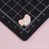 Accesorios de resina con lazo tridimensional de dos tonos empalmados para accesorios de pelo hechos a mano DIY, diademas, llaveros, materiales de pegamento de crema al por mayor