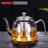 Juego de Tetera de Vidrio al por Mayor para el Hogar Resistente a Altas Temperaturas Engrosado Gran Capacidad Juego de Té Hervidor de Agua Filtro Tetera para Infusión