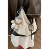 Bolso Verano Nicho de Alta Gama Bolso de Lona 2024 Nuevo Gran Capacidad Bolso Tote Simple Mochila Casual