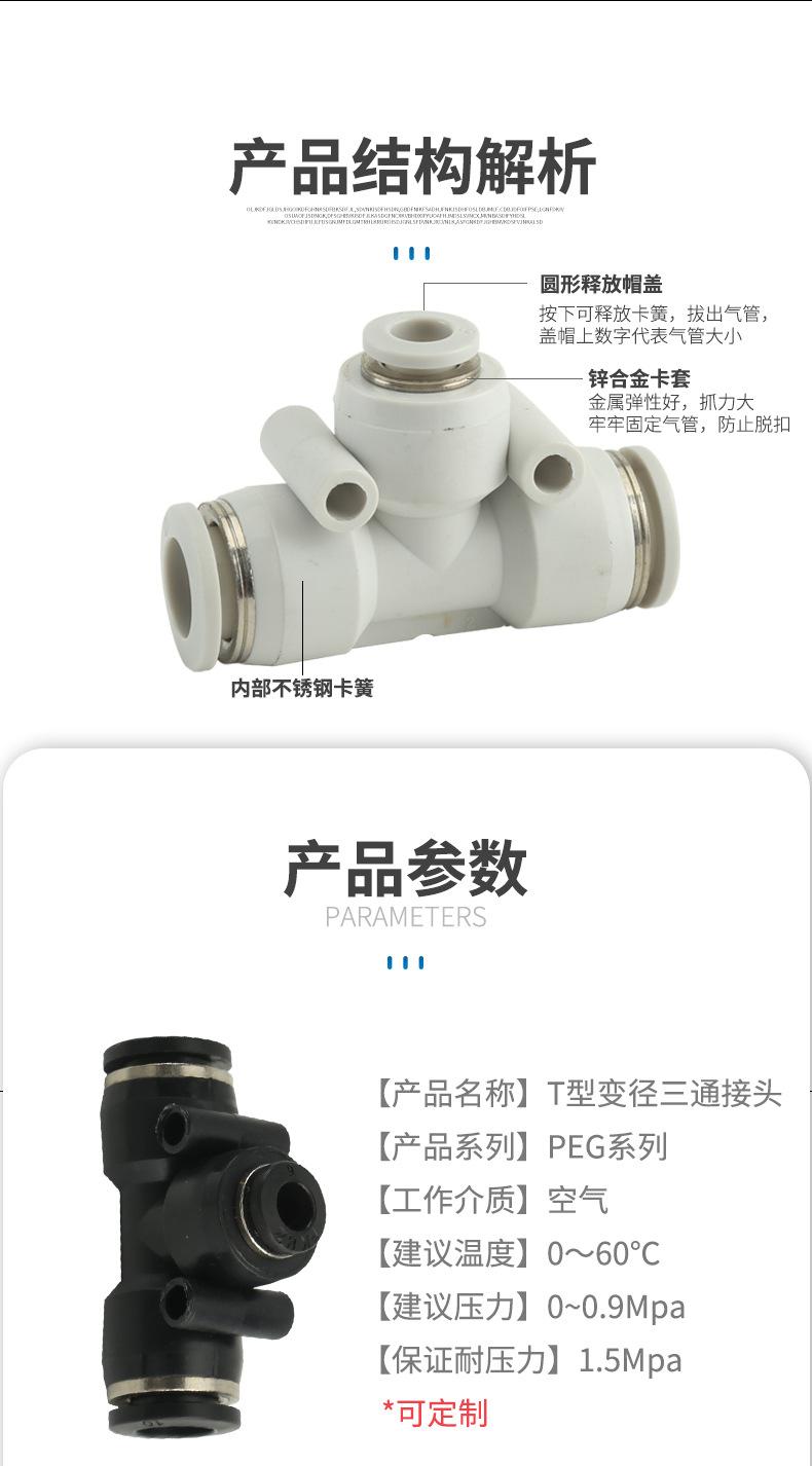 PEG系列气动接头