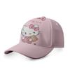 Sombrero de Gato HelloKitty para Producto Nuevo Transfronterizo Gorra de Béisbol Gorra con Visera Sombrero para el Sol Impreso Talla Adulto Digital 3D