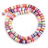 Amazon Hot Color Soft Ceramic Sheet 6mm Espaçador Beaded Boxed Material DIY Beads Pulseira Jóias Acessórios