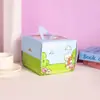 Caixa de Embalagem para Bolo de Aniversário Portátil de 4 polegadas com Janela, Caixa Pequena Doméstica para Bolo e Mousse, Caixa Portátil de Papel para Assar, Caixa para Queijo