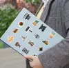 50 piezas transfronterizas nuevo ajedrez pequeñas pegatinas decorativas vaso de agua computadora guitarra cuenta pegatinas impermeables al por mayor