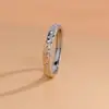 Anel de Casal Folha de Bordo Acácia Par de Anéis Abertos Masculino e Feminino Combinação Fashion Tendência de Folhas Anel de Par