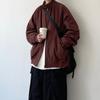 Abrigo elegante de rufián para otoño e invierno de 2024 para hombre, marca de tendencia de calle alta, estilo Hong Kong, estilo Harajuku japonés, chaqueta holgada de tendencia coreana