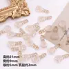 Acrílico Arena Movediza Estampado en Caliente Retro Dorado Cuentas Sueltas diy Pendientes Caseros Cadena para Teléfono Móvil Colgante Accesorios de Joyería Materiales